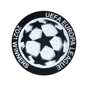 Özel futbol takımı kulübü logosu akın yamalar akın ısı Transfer baskı vinil konfeksiyon şapkalar için