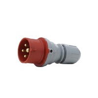 Prise d'alimentation CEE 4 pôles, prise industrielle triphasée 32A AC380V 415V