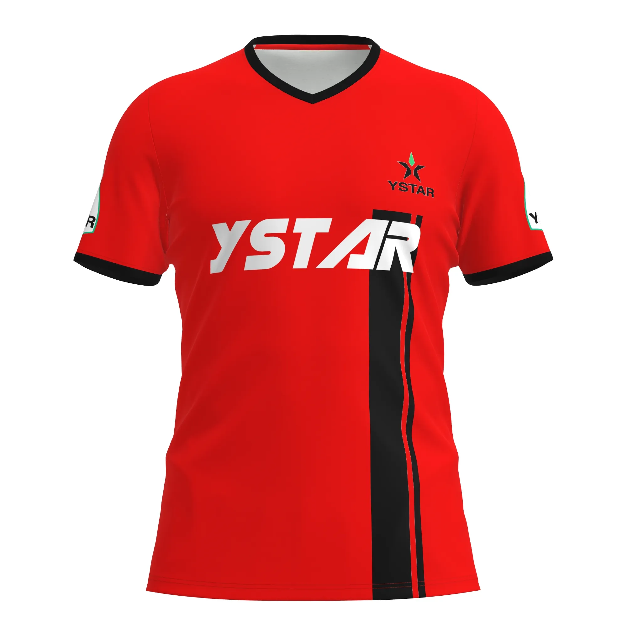 Ystar Dblue maglia Lacrosse di alta qualità di ultima progettazione Logo personalizzato sublimazione porta foro maglia uniforme