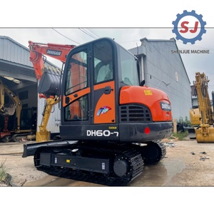 รถขุดขนาดเล็ก Doosan DH60-7 DH55 มือสองจากเกาหลี คุณภาพสูง ประสิทธิภาพเยี่ยม พร้อมมอเตอร์และเกียร์คุณภาพดี ขาย - Product Image 2