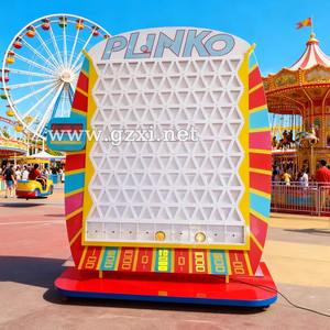 Máquina de Juego de Lotería Interactiva Personalizable de Carnaval con Luz LED, Tablero de <span class=keywords><strong>Plinko</strong></span>, Caja de Lotería, Accesorios Divertidos - Product Image 3