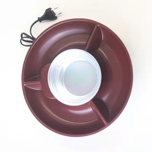 Ensemble <span class=keywords><strong>de</strong></span> machine à fondue <span class=keywords><strong>au</strong></span> <span class=keywords><strong>chocolat</strong></span> électrique en acier inoxydable 2026 avec 4 fourchettes, 2 réglages <span class=keywords><strong>de</strong></span> température, plateau <span class=keywords><strong>de</strong></span> service amovible, pour usage domestique - Product Image 5