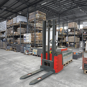 Электрический мини-погрузчик 1,5/2 тонны, высота подъема 3 метра, портативный мини-штабелер, долговечная свинцово-кислотная батарея, новый дизайн - Product Image 5