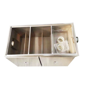 VICTORY personalizado 304 Acero inoxidable separador de aceite y agua Inox equipo de protección ambiental para hoteles y restaurantes - Product Image 6