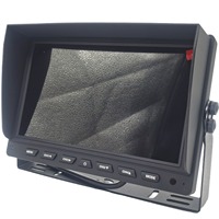 Écran de voiture AHD 9 pouces 6 canaux tout-en-un avec écran partagé, enregistrement vidéo, garantie 1 an pour la surveillance des voitures/camions