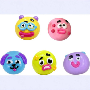 Juguete Blandito de Maltosa Southpeak Expression Ball, Juguete Blandito con Cara de Perro, Terapia para Manos, Alivio del Estrés, Ansiedad, TDAH, Autismo, Mochi DPS - Product Image 4