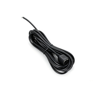 Câble Ethernet industriel blindé noir 8 conducteurs avec <span class=keywords><strong>prise</strong></span> industrielle vers fil étamé nu, faisceau de câblage réseau pour équipement de surveillance CCTV - Product Image 6