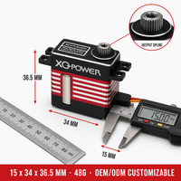 Servomoteur métallique pour planeur d'avion XQ-POWER XQ-S2230D 32KG sans noyau étanche boîtier en aluminium CNC 6.0V-8.4V pour avion RC