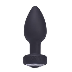 Weibliche runde Silikon-Fernbedienung <span class=keywords><strong>Anal</strong></span> Vibrator Erotische Produkte für Erwachsene <span class=keywords><strong>Anal</strong></span> <span class=keywords><strong>Dildo</strong></span> & Butt Plug - Product Image 3