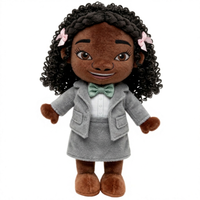 Boneka Plushie Custom dengan Pakaian yang Dapat Dilepas, Isi Kapas PP, Bahan Lembut, Boneka Plushie Lucu dan Lembut 10-20cm, Mainan Boneka Plushie Kartun