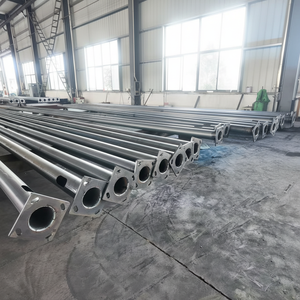 Postes de Alumbrado Público Desmontables Galvanizados de 4M, 5M, 6M, 8M, 9M, 10M, 11M, 15M, 20M para Parques Infantiles y Calles - Buen <span class=keywords><strong>Precio</strong></span> - Product Image 1