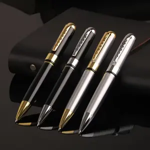 neu Schlussverkauf professioneller Herren Stift Luxus Metallschild Kugelschreiber mit individuellem Logo für Handel Geschenke Führung Bestes Geschenk für Männer