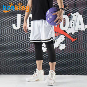 Ehanking-Pantalones cortos informales de malla para hombre, transpirables, holgados, deportivos, para correr, entrenamiento físico, pantalones cortos de baloncesto - Product Image 5