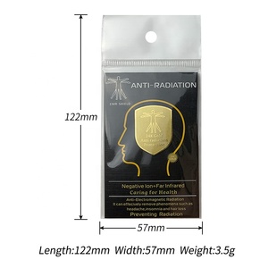 Protección EMF personalizada, <span class=keywords><strong>bloqueador</strong></span> 5G, pegatina móvil antiradiación, iones negativos, Escudo de energía cuántica escalar - Product Image 3