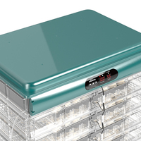 WONEGG Incubateur Portable Amélioré pour Poulets, Équipement d'Incubation Automatique pour 400 Œufs, Idéal pour l'Élevage