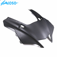 AKOSO Carénage de phare avant de moto en fibre de carbone pour Yamaha R1 2020 2021 2022 2023 2024
