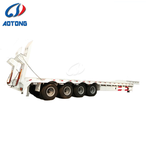 <span class=keywords><strong>Semi</strong></span>-<span class=keywords><strong>remorque</strong></span> à plateau bas en acier robuste à 4 essieux avec fonctions de plateau plat et de conteneur - Product Image 5
