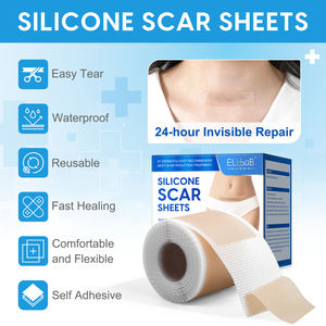 ELBBUB Private Label 1.5m Reparação Cicatrizes Cirúrgicas Keloid À Prova D' Água Folha De Cicatriz Reutilizável Remendos De Fita De Remoção De Cicatriz - Product Image 4