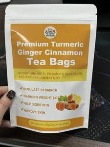 Натуральный органический травяной чай с куркумой, имбирем и корицей с противовоспалительными и антиоксидантными свойствами - Product Image 6