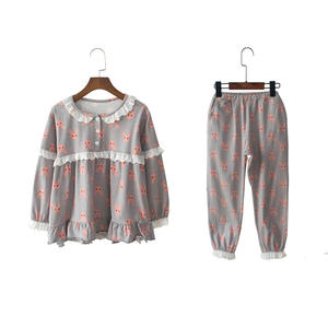 Vêtements pour filles à manches longues modernes, pyjamas pour enfants, ensemble de vêtements pour enfants, importations chinoises en gros - Product Image 1