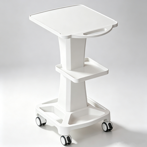 Chariot de beauté à petites bulles multifonctionnel à 4 roues, étagère mobile haut de gamme, chariot à outils pour salon de beauté - Product Image 1