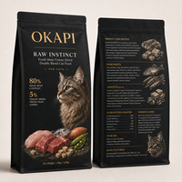 Nourriture pour chats sans céréales de qualité supérieure, mélange lyophilisé pour une alimentation naturelle riche en protéines, 1,5 kg, nourriture sèche pour chats, vente directe du fabricant