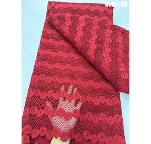 アイレットレーストリムアフリカギプールレース生地インドレース刺繍生地 - Product Image 1