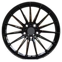Nouvelle jante en alliage forgé concave de 17, 18 et 19 pouces, 5*112 5*114.3 PCD, construction en acier pour voitures particulières Honda, BYD, Toyota, VW