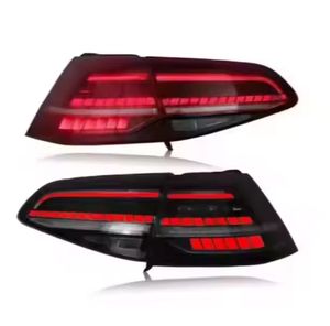 Accessoires de voiture pour VW <span class=keywords><strong>Golf</strong></span> 7 MK7 <span class=keywords><strong>LED</strong></span> Taillights 13-20 <span class=keywords><strong>Golf</strong></span> 7.5 Turn Brake Lights Fog Driving Rear Lights Dynamic Tail Lamp - Product Image 6