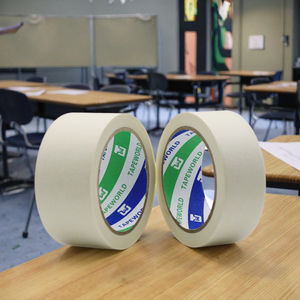 Ruban <span class=keywords><strong>de</strong></span> <span class=keywords><strong>masquage</strong></span> Ruban <span class=keywords><strong>de</strong></span> papier déchirure murale <span class=keywords><strong>sans</strong></span> résidu Vente en gros pour les étudiants en art Ruban <span class=keywords><strong>de</strong></span> <span class=keywords><strong>masquage</strong></span> automobile avec résistance aux UV - Product Image 1