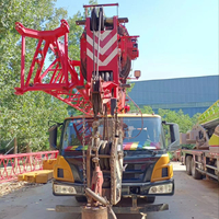 Prix de vente réel Sany Stc250t 25 tonnes grue de voiture grue de camion mobile hydraulique utilisée à vendre
