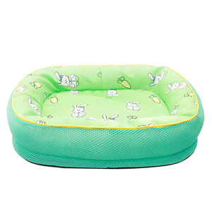Summer Pet Cooling <b>Bed</b> Oval Waterproof Dog Cat <b>Bed</b> Polyester Fiber Fill Hand Wash Four Seasons Use - Product Image 5