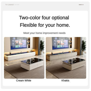 Habitación Diseño <span class=keywords><strong>simple</strong></span> Nuevo Gabinete eléctrico <span class=keywords><strong>de</strong></span> lujo moderno Muebles Soporte <span class=keywords><strong>de</strong></span> <span class=keywords><strong>TV</strong></span> <span class=keywords><strong>de</strong></span> vidrio <span class=keywords><strong>de</strong></span> madera para sala <span class=keywords><strong>de</strong></span> estar - Product Image 3