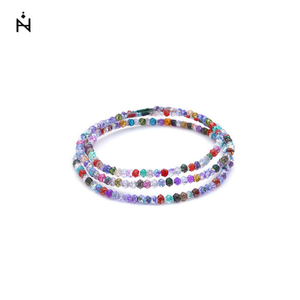 Pulsera Angelina con cuentas de cristal y diamantes de imitación, joyería para mujer, accesorio de moda, uso diario, estilo moderno - Product Image 1