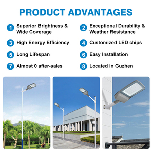 Lampione LED Professionale IP66 Impermeabile 50W 100W 150W 200W SMD Alta CRI 80 per Strade e Parcheggi in Alluminio - Product Image 2
