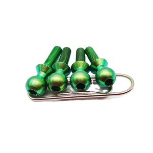 कारखाने की कीमत थोक अनुकूलित ग्रे 5 टाइटेनियम मिश्र धातु आरc बॉल स्टड Rc कार रेसिंग के लिए - Product Image 4