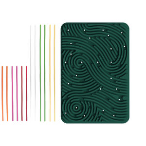 Juguete educativo duradero tablero de actividad sensorial de silicona para aliviar el estrés Unisex para personas con autismo y <span class=keywords><strong>ansiedad</strong></span> por TDAH - Product Image 2