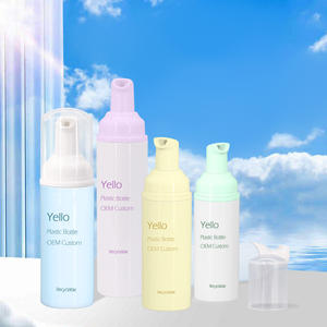 Aangepaste Lash Lege Wit Goud Frosted Foam Reinigingspomp Flessen 50Ml & 100Ml 60 Ml Blauw 60 Ml Zwart Schuim Fles - Product Image 3