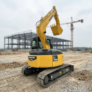 รถขุดขนาดเล็ก Komatsu PC78US มือสอง น้ำหนัก 7.8 ตัน นำเข้าจากญี่ปุ่น ขาย - Product Image 1