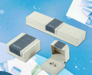 Precious <b>Necklace</b> Jewelry Accessories <b>Gift</b> <b>Box</b> Lace-edge Flip-top Ring Watch Jewelry Packaging <b>Box</b> - Product Image 1