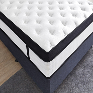 Cuộn lên trong hộp Vua Kích thước mát vải Gel Bộ nhớ bọt Nệm cao su mùa xuân cuộn dây Nữ Hoàng Kích thước visco bọt nệm - Product Image 2