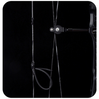Fabricant de gros portable double usage poulie composite arc et flèche extérieur boule d'acier arc anti prédateur Raptor caoutchouc