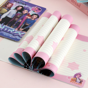 Quaderno A5 a spirale da 360 pagine per il commercio estero, a tema Cacciatore di Demoni K-Pop, diario per studenti delle scuole primarie - Product Image 4