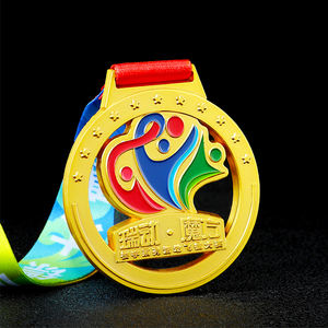 Medallas Personalizadas de Fábrica para Finalistas de Maratón con Cintas - Premios Deportivos de Diseño Premium y Medallas Conmemorativas para Finalistas - Product Image 4