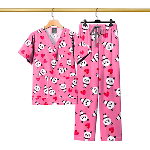 2025 OEM imprimé personnalisé animal dentaire/floral/fruit 100% pur coton confortable tissu doux ensembles de gommages avec votre motif de conception - Product Image 4