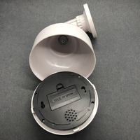 Cámara de Seguridad Ficticia SMARSECUR 03CCTV para Interiores/Exteriores, Simulación de Cámara de Vigilancia con Flash