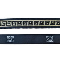 Bande élastique en jacquard sergé souple et durable de 40 mm, motif floral, Spandex/Nylon, conception personnalisée, fabrication professionnelle