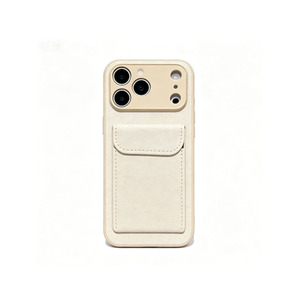 Étui portefeuille en cuir PU de luxe premium avec fentes pour cartes, antichoc, anti-rayures, compatible avec les téléphones mobiles - Product Image 1