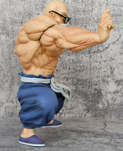 Figura de <span class=keywords><strong>Anime</strong></span> de 23 cm del Manga Dragon Ball, Maestro Roshi Musculoso Semidesnudo DBZ, Figura de Acción de Dibujos Animados, Colgante de Simulación para Escritorio, Regalo - Product Image 5