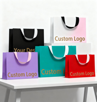 Tas Kertas Daur Ulang Berbahan Ivory Board dengan Logo Custom untuk Sepatu & Pakaian Bulu - Penjualan Langsung Pabrik, Tas Belanja Berkualitas Tinggi